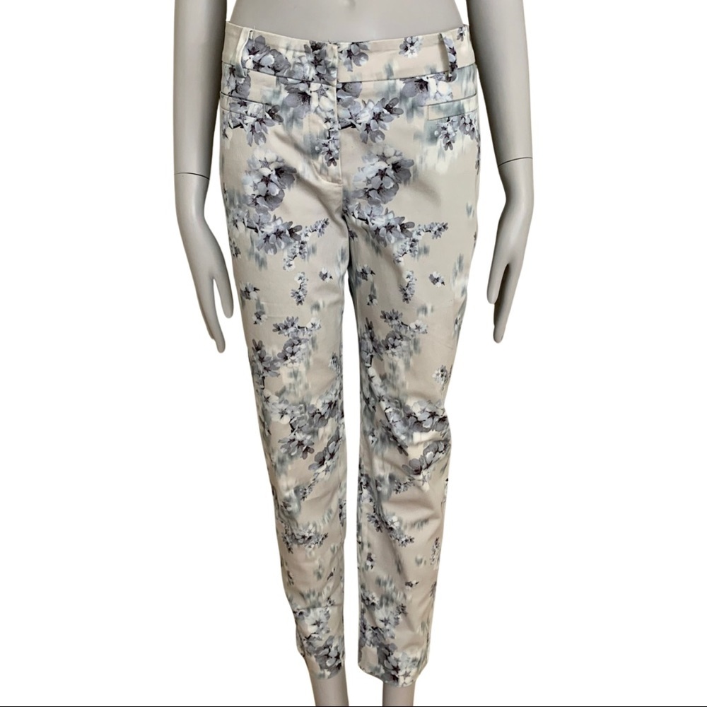 CAMBIO Renira Slim Fit Floral Mid-Rise Ankle Jeans - Picture 5 of 16